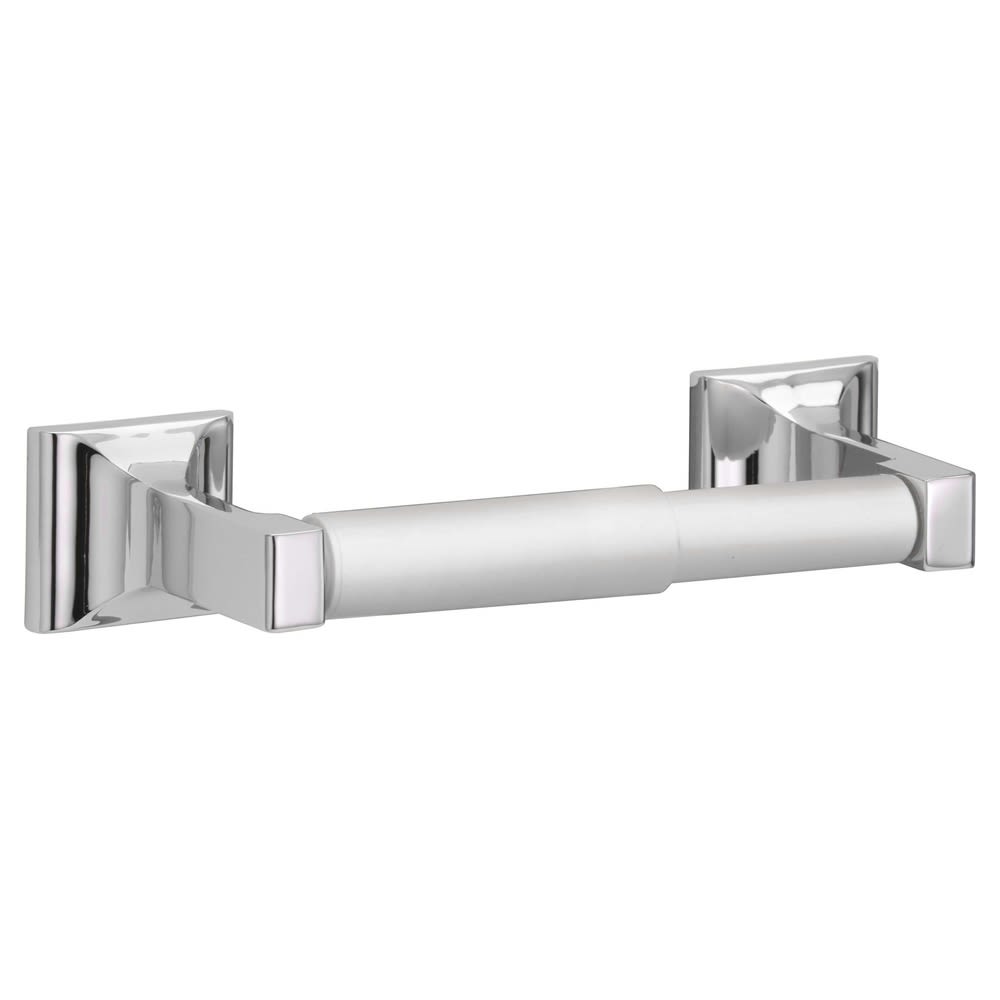 Taymor® Sunglow Standard Toilet Paper Holder with Plastic Roller, Polished Chrome